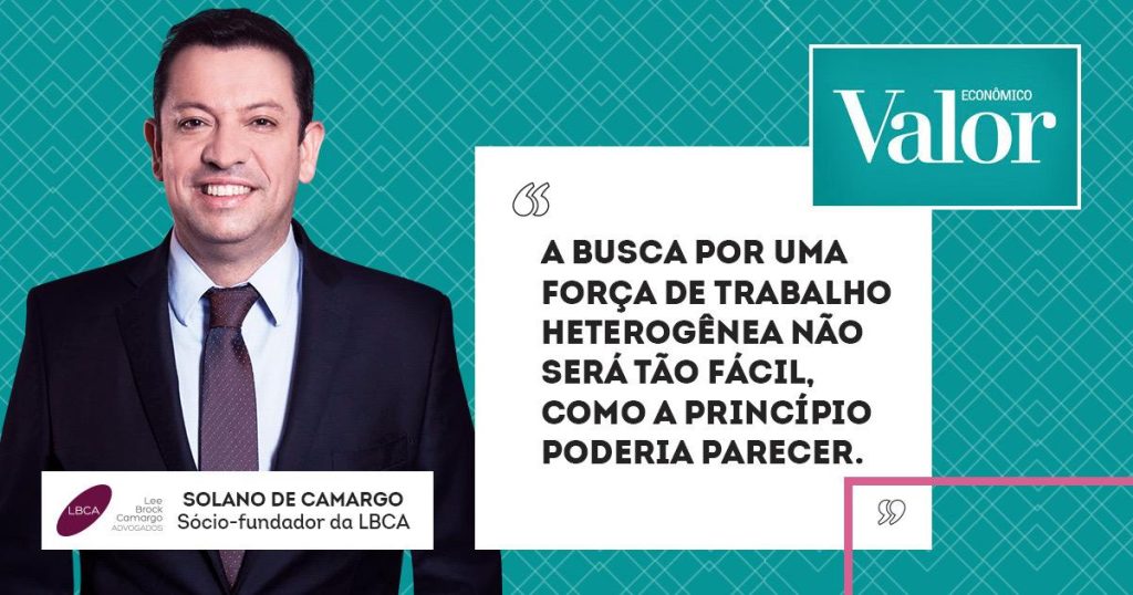 Urgência da diversidade na advocacia