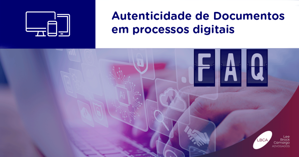 Autenticidade de Documentos em processos digitais