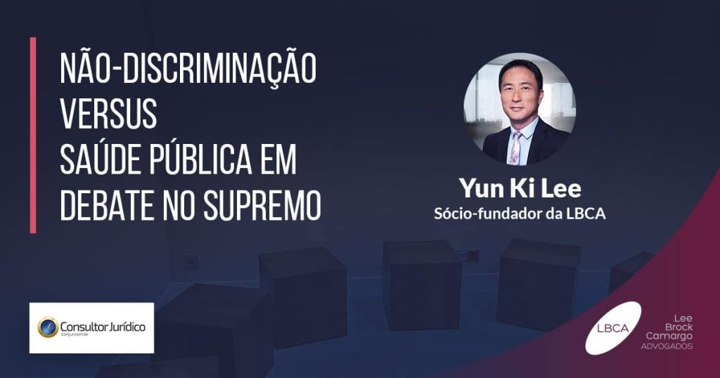 Não-discriminação versus saúde pública em debate no Supremo