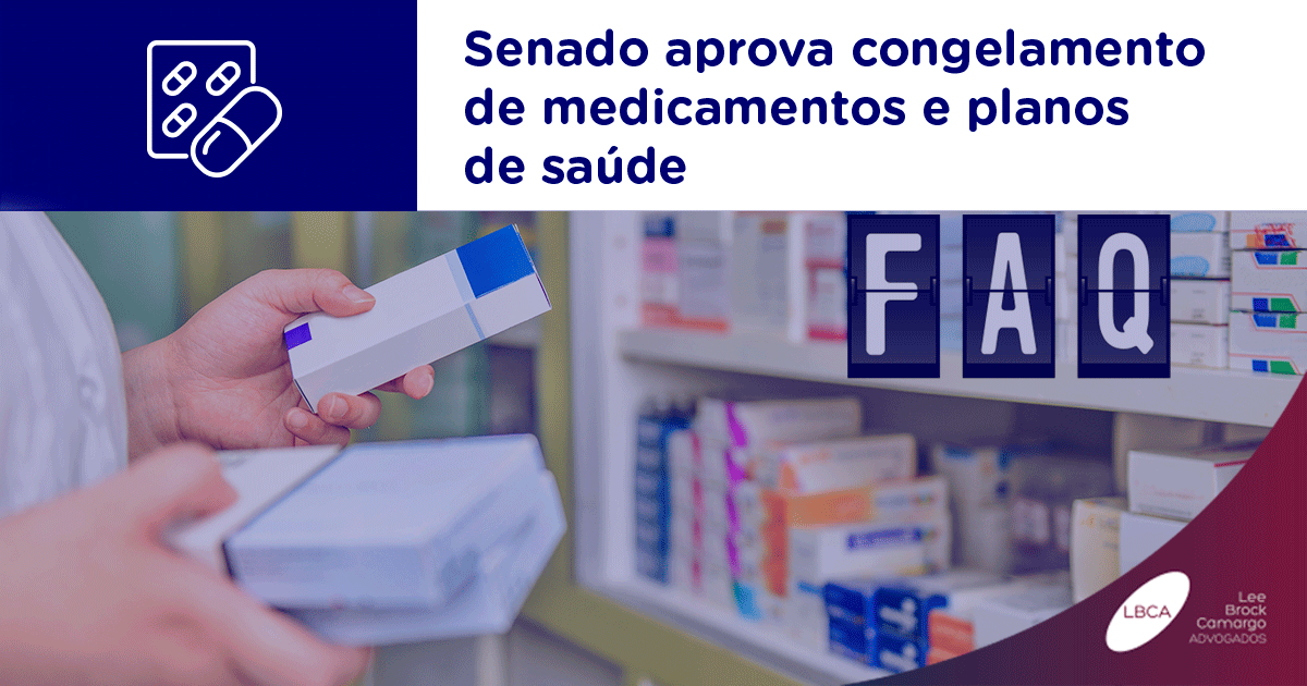 Senado aprova congelamento de medicamentos e planos de saúde