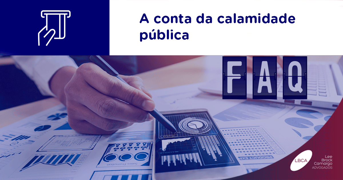 A conta da calamidade pública