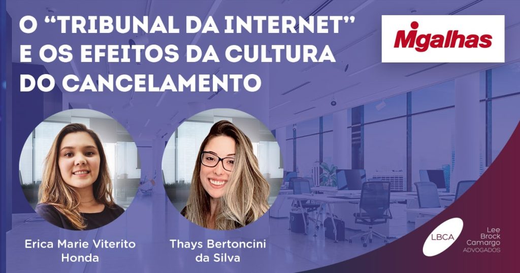 O “Tribunal da Internet” e os efeitos da cultura do cancelamento