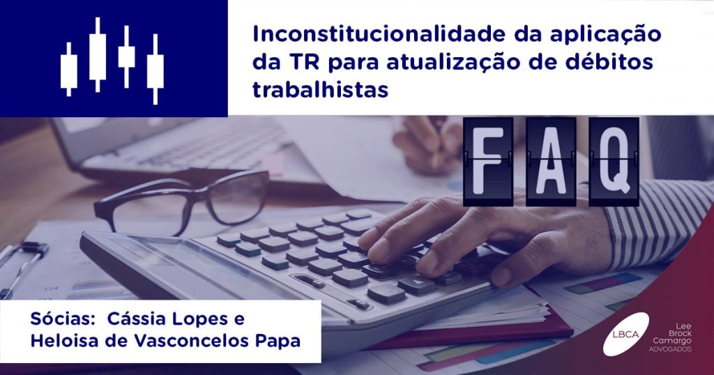 IPCA - Inconstitucionalidade da aplicação da TR para atualização de débitos trabalhistas