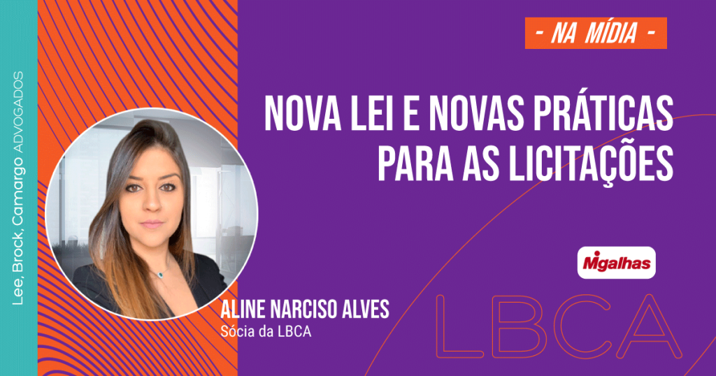 Nova lei e novas práticas para as licitações