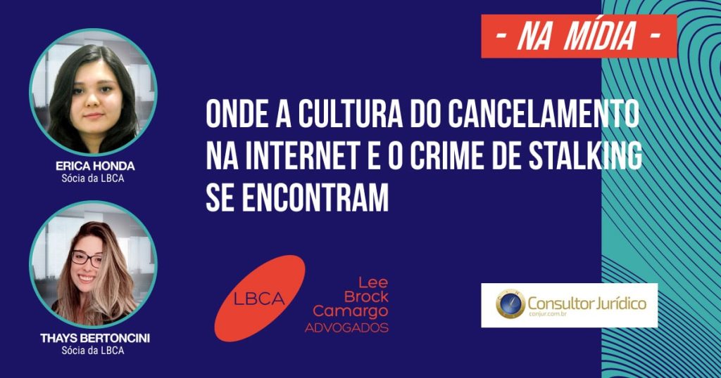 Cultura do cancelamento na internet e crime por stalking