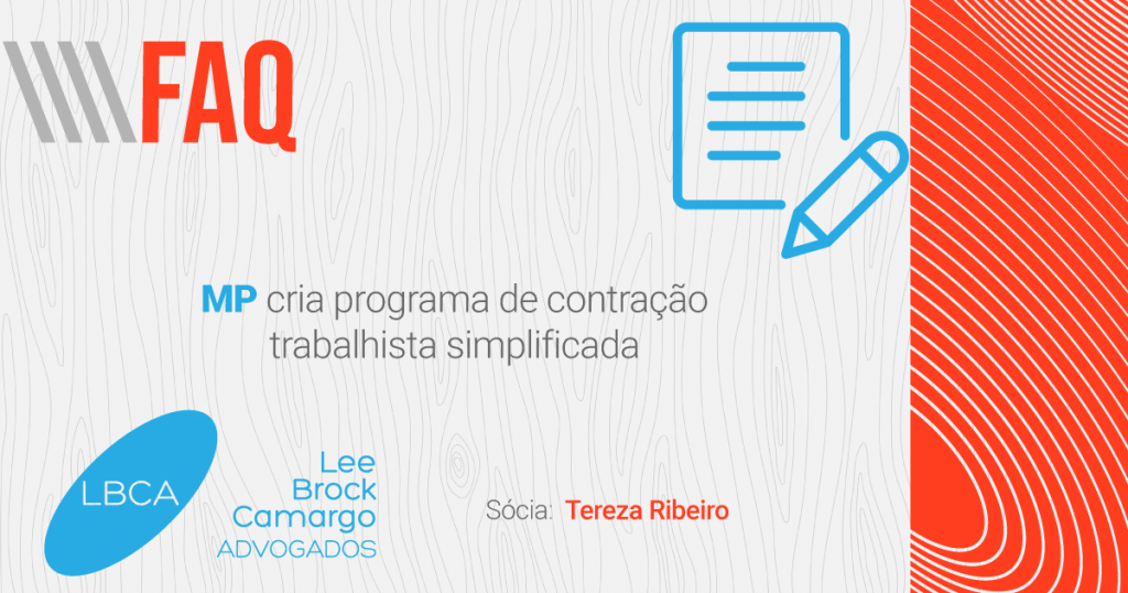 MP cria programa de contração trabalhista simplificada