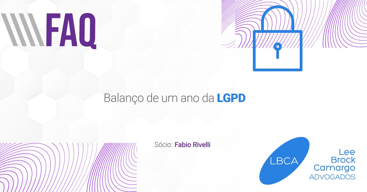 Balanço de um ano da LGPD