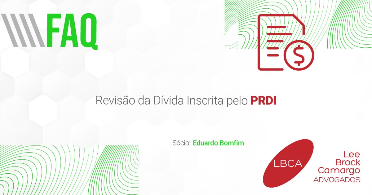 Revisão da Dívida Inscrita pelo PRDI