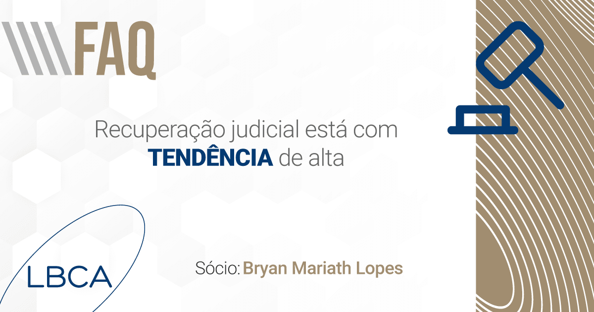 Recuperação judicial está com tendência de alta