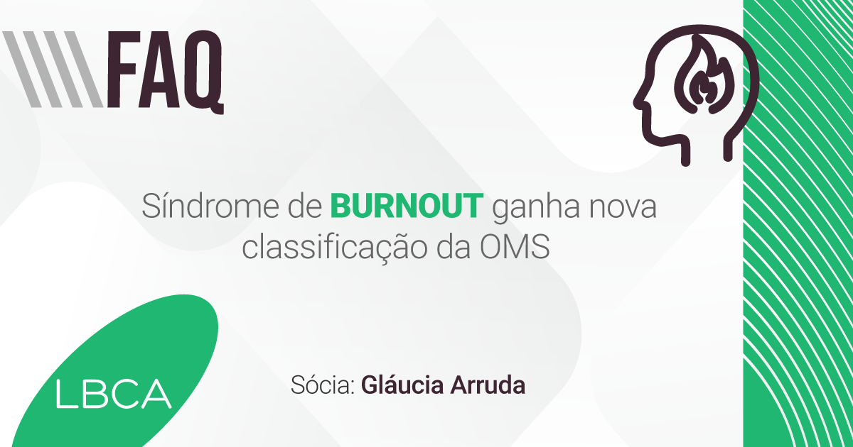 Síndrome de Burnout ganha nova classificação da OMS