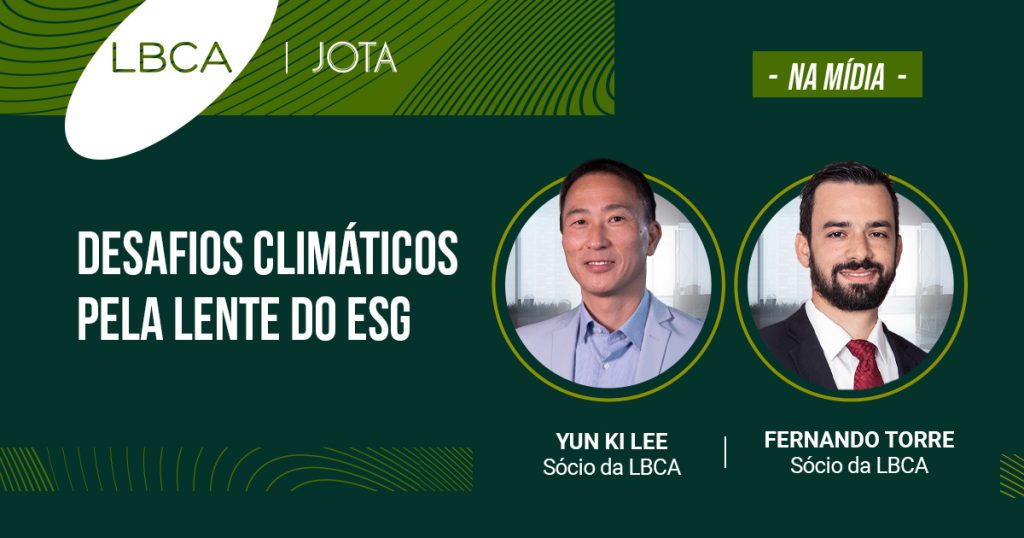 Desafios climáticos pela lente do ESG