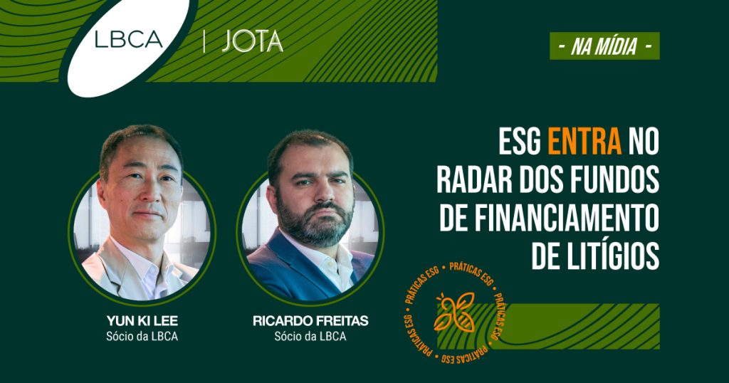 ESG entra no radar dos fundos de financiamento de litígios