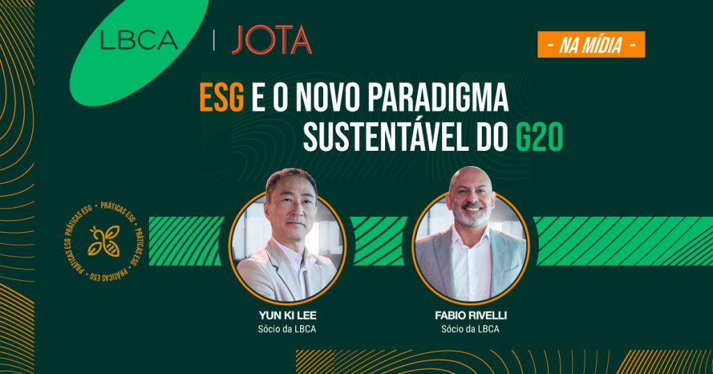 ESG e o novo paradigma sustentável do G20